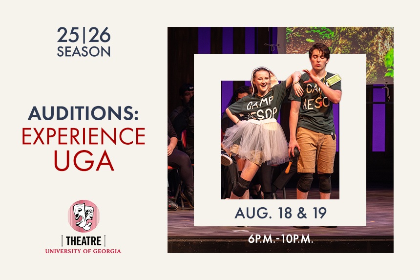 Audition notice for E_UGA